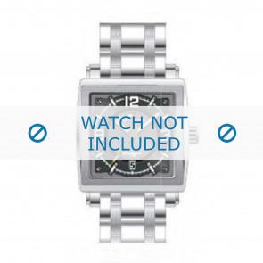 Tommy Hilfiger watch strap TH-06-1-14-0605 / TH679000601 Metal Silver 22mm