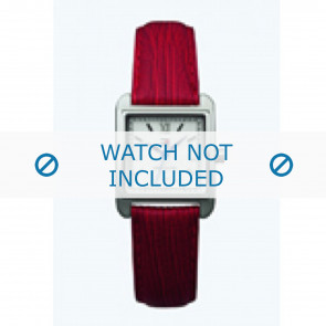 Tommy Hilfiger watch strap TH-11-3-14-0617 - TH679300826 / BT679300826 Leather Red 16mm + red stitching