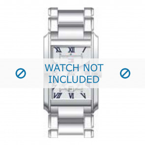 Tommy Hilfiger watch strap TH-17-1-14-0662 / TH679000614 Metal Silver 24mm