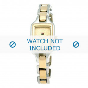 Tommy Hilfiger watch strap TH679000905 / TH-46-3-38-0705 - 1780733 Metal Bi-color 10mm