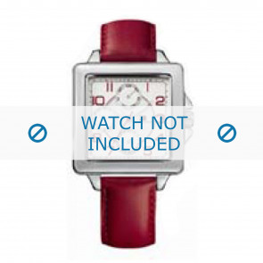 Watch strap Tommy Hilfiger TH-65-3-14-0786 Leather Red