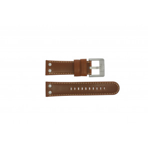 TW Steel watch strap TWB69 Leather Brown 24mm + standard stitching
