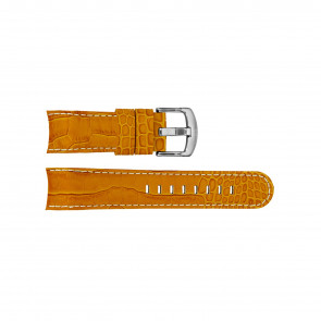 Watch strap TW Steel TWB115L Leather Orange 24mm