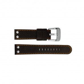 Watch strap TW Steel TWB38 / CEB106 Leather Black 22mm