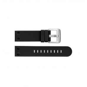 TW Steel watch strap TWB581 Silicone Black 24mm