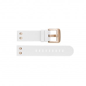 Watch strap TW Steel TWB592 Silicone White 22mm