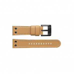 Watch strap TW Steel TWB65 Leather Brown 22mm