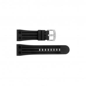 Watch strap TW Steel TWB96 Silicone Black 26mm