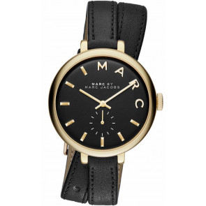 Watch strap Marc by Marc Jacobs MBM8663 Leather Black 10mm