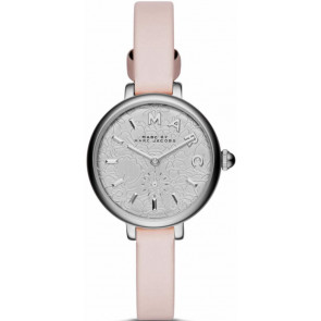 Watch strap Marc by Marc Jacobs MJ1420 Leather Pink 8mm