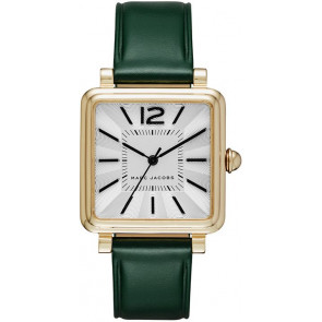 Watch strap Marc by Marc Jacobs MJ1492 Leather Green 16mm