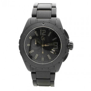 Guess watch strap X76009G2S-05 Ceramics Black 22mm