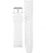 Watch strap Ice Watch SI.WE.U.S.09 / 005071 Rubber White 20mm