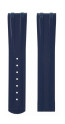 Watch strap Omega 21022422003001 / 032CVZ015756 Rubber Blue 20mm