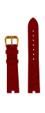 Watch strap Rado 01.152.3694.2.315 / R0708716 / R41694156 Leather Red 18mm