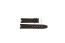 Watch strap Jacques Lemans 1-1213-BR Leather Brown 6mm
