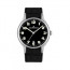 Watch strap Jacques Lemans 1-1426 Leather Black 24mm