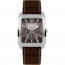 Watch strap Jacques Lemans 1463 Leather Brown 23mm