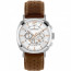 Watch strap Jacques Lemans 1-1645D Leather Brown 26mm