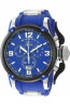 Invicta watch strap 12440.01 Rubber Blue