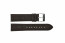 Festina watch strap F16760-1 / F16760-2 Leather Brown 22mm + brown stitching