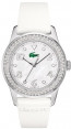 Lacoste watch strap 2000647 / 2000648 / LC-11-3-14-2255S Rubber White 20mm