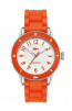 Lacoste watch strap 2000747 / LC-54-3-29-2402 Rubber Orange 18mm