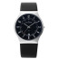 Watch strap Skagen 233XXLSLB / SKW6105 Leather Black 23mm