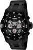 Watch strap Invicta 25334.01 Rubber Black