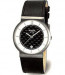 Watch strap Boccia 3514-09 Leather Black 22mm