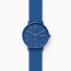Watch strap Skagen SKW2817 Silicone Blue 16mm