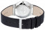 Skagen watch strap 433LSLB Leather Black 20mm
