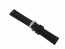 Watch strap Rubber 20mm Black  SL105