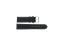 Watch strap Universal 61324.10.22 Leather Black 22mm