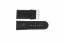 Genuine leather watch strap croco black WP-61324.32mm