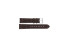 Watch strap Universal 808.02.18 Leather Dark brown 18mm