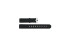 Watch strap Jacob Jensen 702 / 707 / 708 / 709 / 757 / 770 / 777 / Shine Rubber Black 19mm