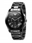 Watch strap Armani AR1401 Ceramics Black