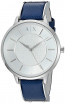 Watch strap Armani Exchange AX5318 Leather Blue 16mm