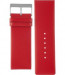 Watch strap Danish Design BIV14Q1009 Leather Red 30mm