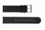 Mondaine watch strap BM20002 / FE16220.20Q.4 Leather Black 20mm