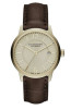 Watch strap Burberry BU10302 Crocodile skin Brown