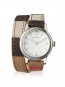 Watch strap Burberry BU7849 Leather Multicolor 