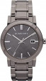 Watch strap Burberry BU9007 Steel Grey