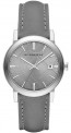 Watch strap Burberry BU9036 Plastic Grey 20mm