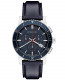 Watch strap Burberry BU9383 Leather Blue