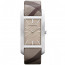 Watch strap Burberry BU9404 Leather Beige