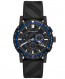 Burberry watch strap BU9806 Rubber Black