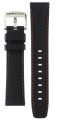 Watch strap Certina C603024416 Nylon/perlon Black 20mm