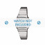Watch strap Casio LA670WEA-7EF Stainless steel Steel 22mm